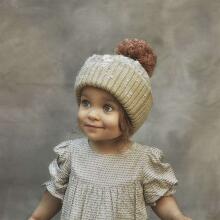 Elodie Details Wool Beanie Pure Khaki 1-2Y