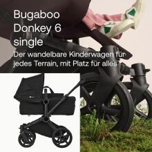 Bugaboo Donkey 6 Mono Сomplete Art.152421 Black Bērnu Universāli Transformējami rati