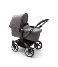 Bugaboo Donkey 6 Mono Сomplete Art.152421 Black Bērnu Universāli Transformējami rati