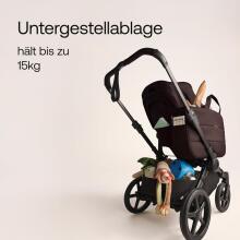 Bugaboo Donkey 6 Mono Complete Art.152426 Deep Indigo Bērnu Universāli Transformējami rati