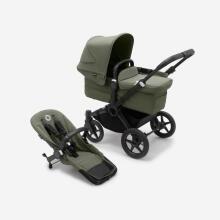 Bugaboo Donkey 6 Mono Complete Art.152427 Fern Green Bērnu Universāli Transformējami rati