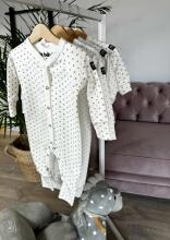 La Bebe™ NO Baby Romper Art. 10-08-21 Dots