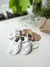 La Bebe™ NO Baby Mittens Art. 10-02-21 Dots