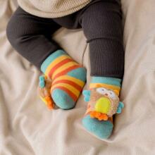 Fehn Rattle socks Owl/ Sleeping Forest
