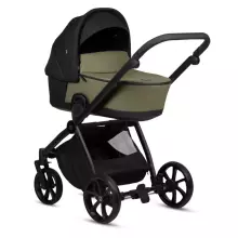 Tutis Mio 3 Plus Leather Art.025 Olive Universal stroller 2 in 1