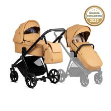 Tutis Mio 3 Plus Leather Art.039 Sage Universal stroller 2 in 1
