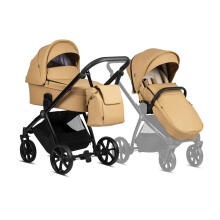 Tutis Mio 3 Plus Leather Art.039 Sage Universal stroller 2 in 1