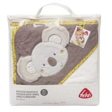 Fehn dvielis ar kapuci koala 80x80 cm