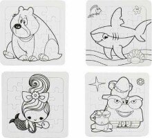 Toi Toys Puzzle Art.45-51226Z Детский пазл -раскраска 2 в 1