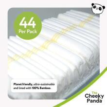 The Cheeky Panda Bamboo Eco Friendly Art.152656 Ecological diapers size 2, 4-8 kg, 44 pcs.
