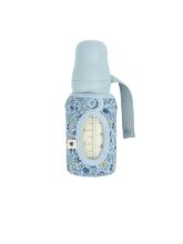 BIBS x Liberty Baby Bottle Sleeve Small Art.152785 Chamomile Lawn Baby Blue