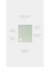 BIBS x Liberty Quilted Blanket Art.152821 Capel Sage