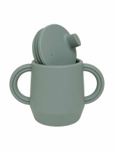 Atelier Keen Silicone Sippy Cup Art.152826 Blue Clay - Silikoninis neišsiliejantis puodelis
