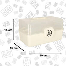 Ikonka Art.KX4767_1 Medicines storage organiser medicine cabinet 29x16x15cm