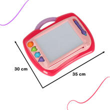 Ikonka Art.KX4676 Stamp pink fade-out drawing tablet