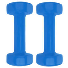 A set of vinyl dumbbells Spokey SHAPE IV 2 x 2 kg