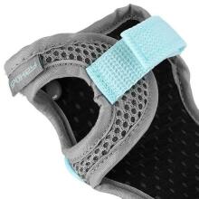 Spokey Shield M Art.940928 Blue Children's protective kit for palms, elbows and knees.