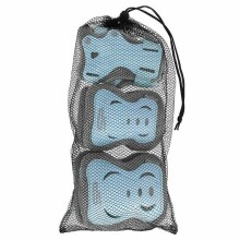 Spokey Shield M Art.940928 Blue Children's protective kit for palms, elbows and knees.