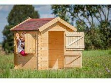 Timbela Wooden Playhouse  Art.M516-1 Детский деревянный домик для сада
