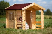 Timbela Wooden Playhouse  Art.M501A Детский деревянный домик для сада