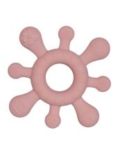 CANPOL BABIES silikona zobu griezējs ar izvirzījumiem, 3m+, rozā, STARFISH, 80/307