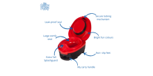 My Carry Potty 2 Ladybug Art.MCP-LB