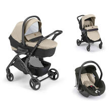 Cam Fluido Easy Art.877019-961 Cucre Beige Stroller 3in1