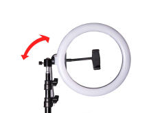 Ikonka Art.KX6824 60W RING LED selfie make-up lamp