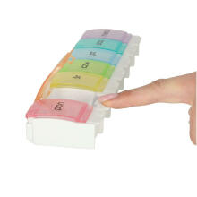 Ikonka Art.KX4766 Weekly pill organiser container 7 days EN