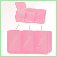 Ikonka Art.KX4765 Weekly pill organizer container stand