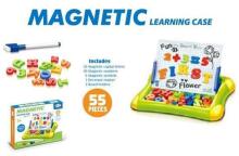 Ikonka Art.KX4677_1 Magnetic board for learning numbers letters green