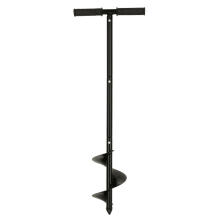 Ikonka Art.KX4659_1 Garden spiral hand drill 85x15cm
