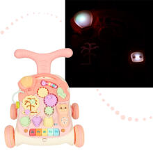Ikonka Art.KX4608 Pushchair interactive learning table 3in1