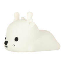 Ikonka Art.KX4594 Silicone night light white deer
