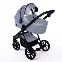 Dada Prams Nexus Ecoleather Art.153443 Metalic Grey  Детская универсальная коляска 2 в 1