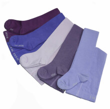 Weri Spezials Monochrome Children's Tights Monochrome Iris Lilac ART.SW-0522 High quality children's cotton tights available in various stylish colors