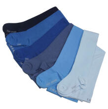 Weri Spezials Vienkrāsainie Bērnu Zeķubikses Monochrome Jeans Blue ART.WERI-1356 Augstas kvalitātes bērnu kokvilnas Zeķubikses dažadas stilīgas krāsas