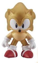 HEROES OF GOO JIT ZU figūriņa ezis Sonic, zelta krāsā