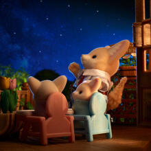 Sylvanian Families Семья лисичек фенеков Art.5696