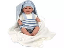 Arias Baby Doll with blanket Art.AR60751 Blue