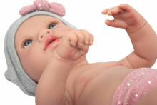 Arias Baby Doll Salma Art.AR65288 Doll with a pink blanket, 42 cm