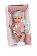 Arias Baby Doll Salma Art.AR65288 Lelle ar rozā pledu, 42 cm