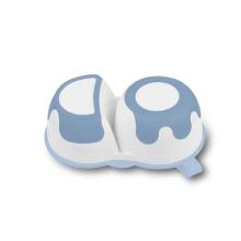 Babyono Art.1067 Blue Feeding set plate and spoon