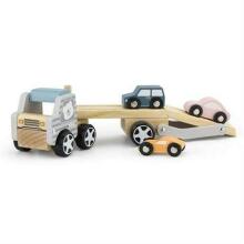PolarB Truck Art.25561 Koka treilers ar mašīnam