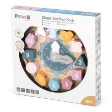 PolarB Wooden Clock Art.255632