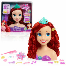DISNEY PRINCESS The Little Mermaid - Ariel styling head with 18 accessories