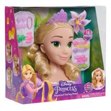 DISNEY PRINCESS Tangled - Rapunzel styling head with 18 accessories