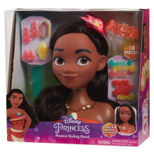 DISNEY PRINCESS Moana (Vaiana) styling head with 18 accessories