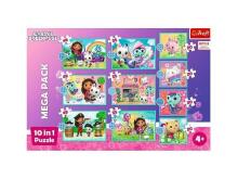 TREFL GABBY´S DOLLHOUSE Puzzle 10 in 1 set