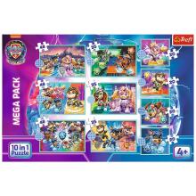 TREFL PAW PATROL Puzzle 10 in 1 set